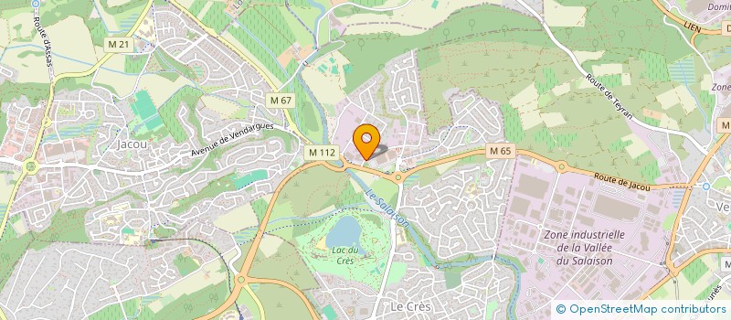 localisation de l'entreprise KINEMOUV  LE CRES