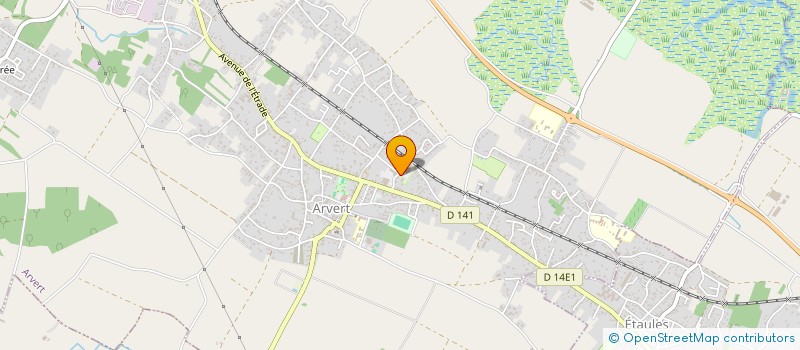 localisation de l'entreprise KINEMOUV'  ARVERT