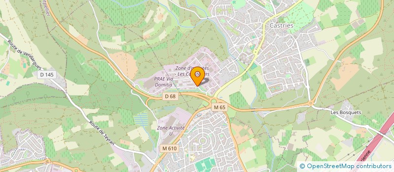 localisation de l'entreprise KINEO  CASTRIES