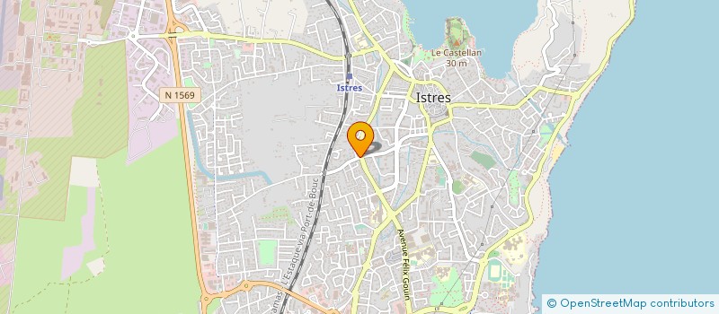localisation de l'entreprise KINEONE à ISTRES