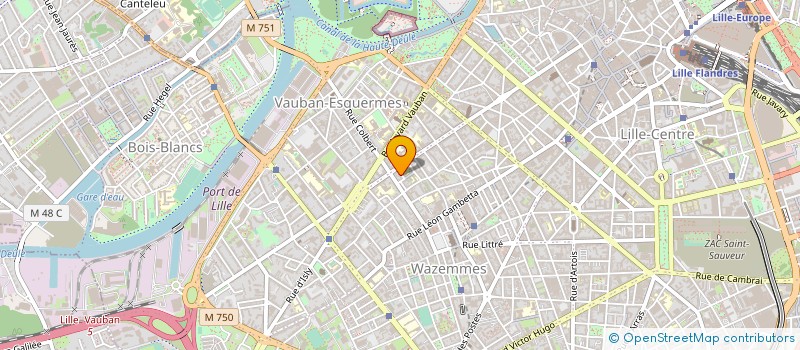 localisation de l'entreprise KINEOP à LILLE