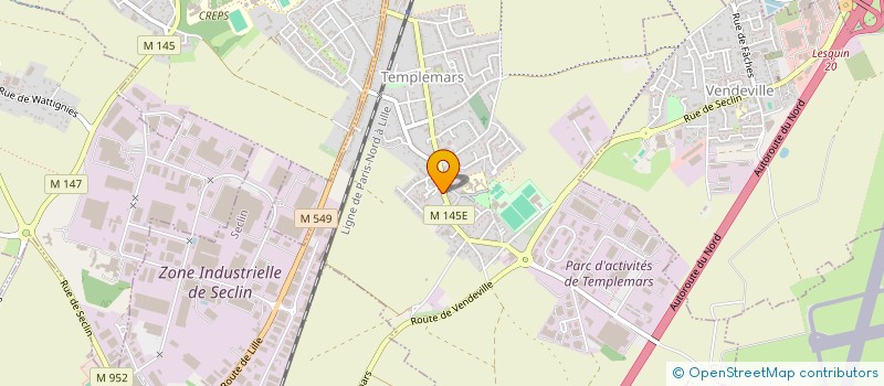 localisation de l'entreprise KINEOS TEMPLEMARS  TEMPLEMARS