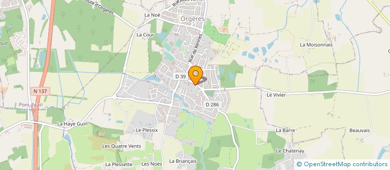 localisation de l'entreprise KINEOSALDANA  SAINT-ARMEL