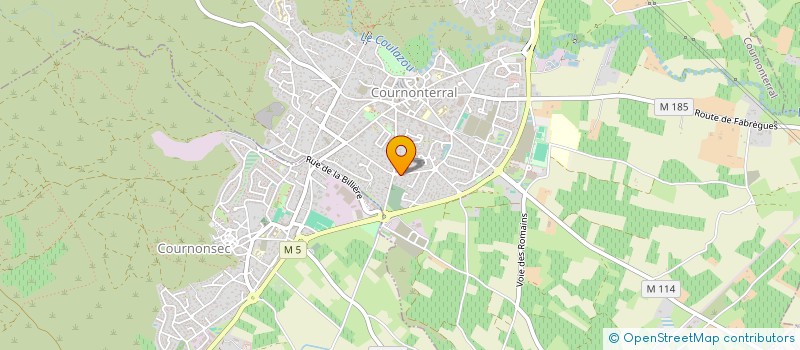 localisation de l'entreprise KINEPHIL à COURNONTERRAL