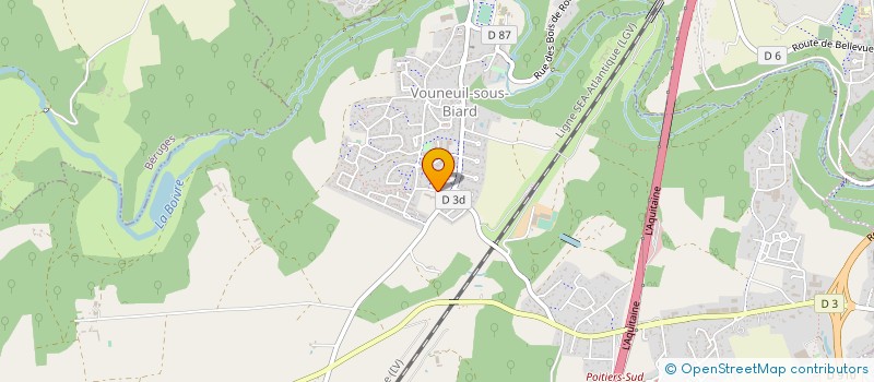 localisation de l'entreprise KINEPI  VOUNEUIL-SOUS-BIARD