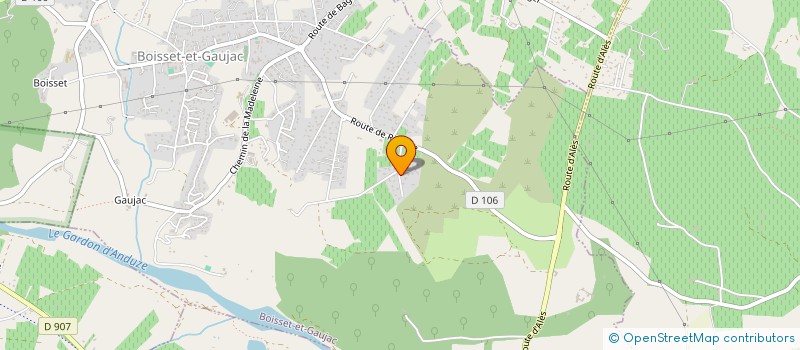 localisation de l'entreprise KINEPLUSPORT  BOISSET-ET-GAUJAC