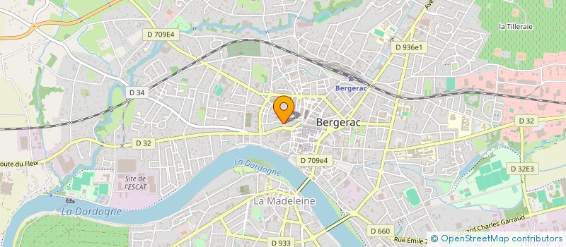 localisation de l'entreprise KINEPOD à BERGERAC