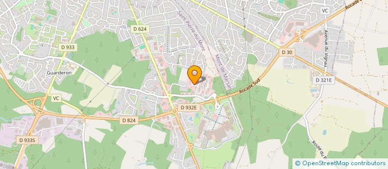 localisation de l'entreprise KINEPOLE à SAINT-PIERRE-DU-MONT