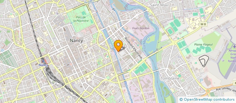 localisation de l'entreprise KINEPOLIS NANCY à NANCY