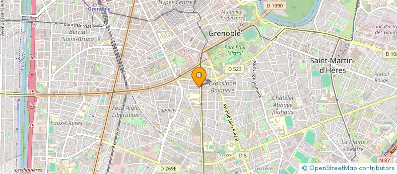 localisation de l'entreprise KINEREHAB  GRENOBLE