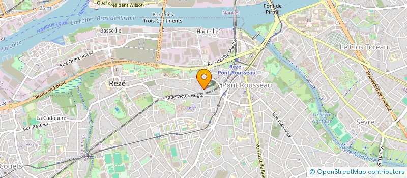 localisation de l'entreprise KINEREZ  REZE