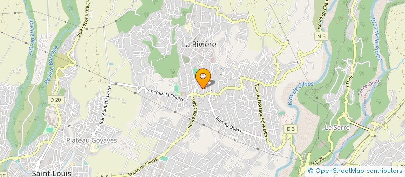 localisation de l'entreprise KINERJ à SAINT-LOUIS
