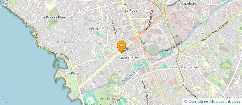 localisation de l'entreprise KINES 375  MARSEILLE