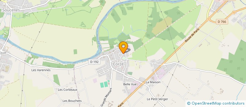 localisation de l'entreprise KINES CORZE  CORZE