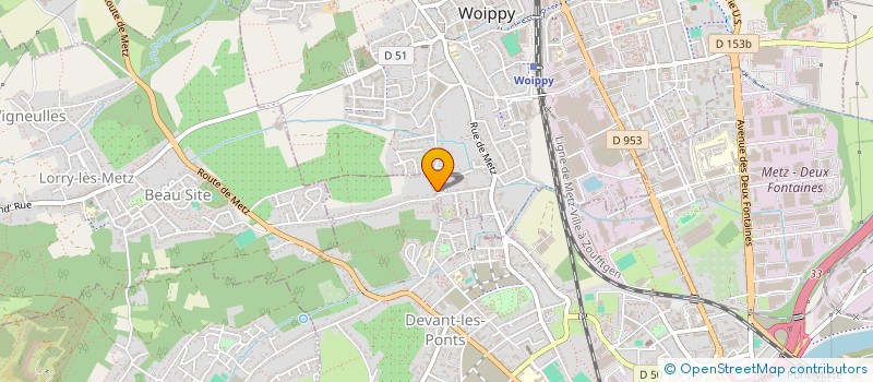 localisation de l'entreprise KINES COUP à WOIPPY
