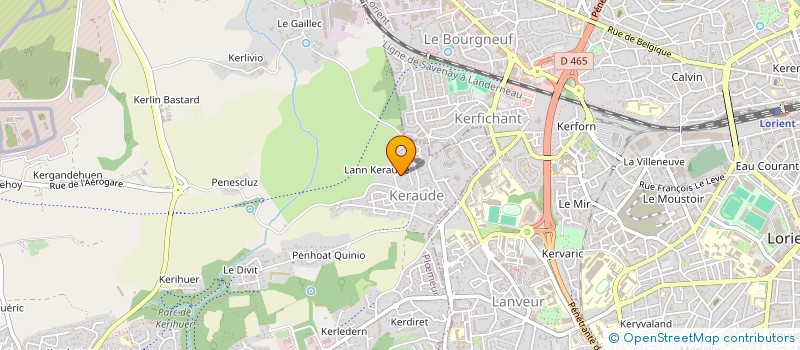 localisation de l'entreprise KINES DE KERDROUAL à PLOEMEUR