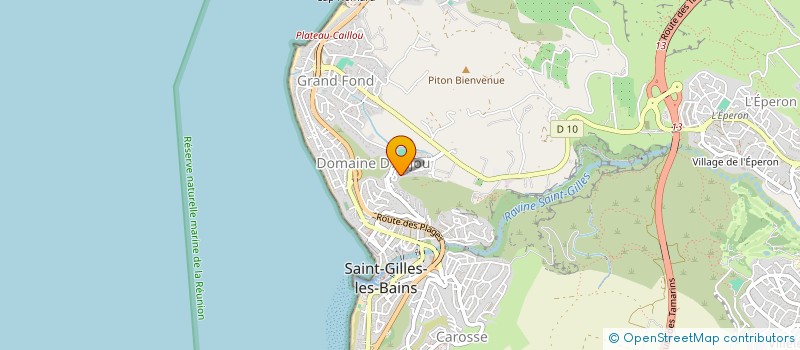 localisation de l'entreprise KINES DE LA PLAGE à SAINT-PAUL