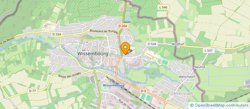 localisation de l'entreprise KINES DE SEEBACH  SEEBACH