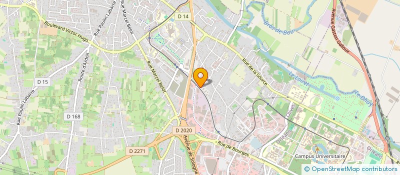 localisation de l'entreprise KINES DES AULNAIES à OLIVET