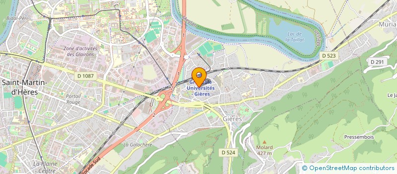 localisation de l'entreprise KINES DU CHAMANDIER  GIERES