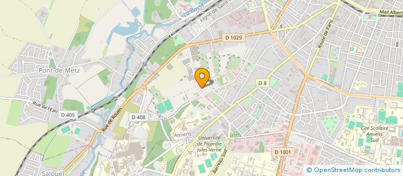 localisation de l'entreprise KINES'IC à AMIENS