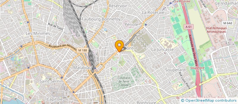 localisation de l'entreprise KINES JOLIMONT à TOULOUSE