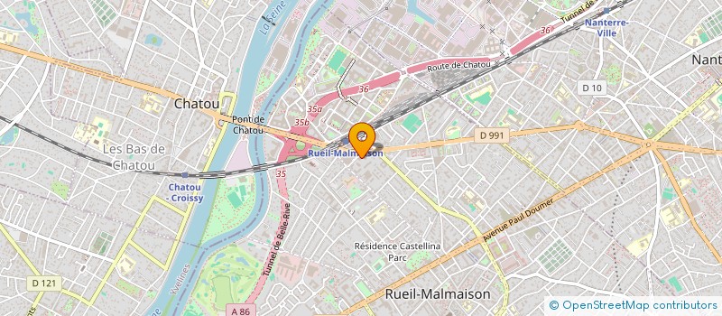 localisation de l'entreprise KINES MAL JOFFRE à RUEIL-MALMAISON