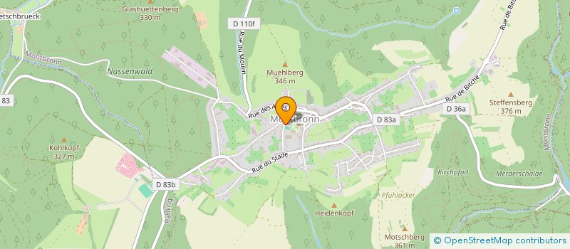 localisation de l'entreprise KINES MDS MONTBRONN  MONTBRONN