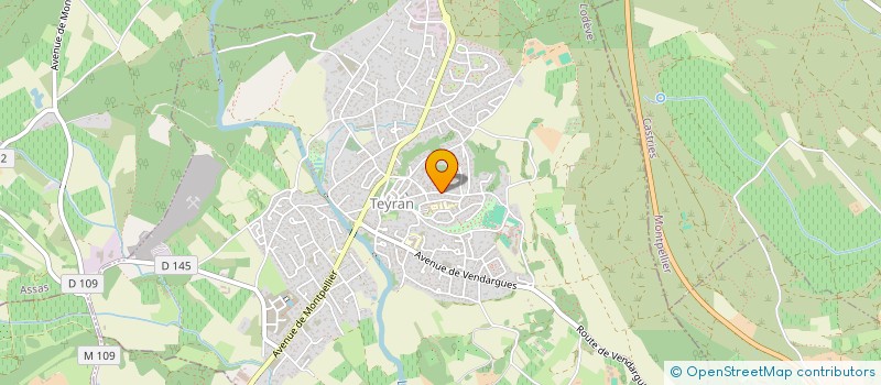 localisation de l'entreprise KINES OSTEO TEAM TEYRAN  TEYRAN