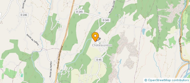 localisation de l'entreprise KINES SANTE TALLARD  CHATEAUVIEUX