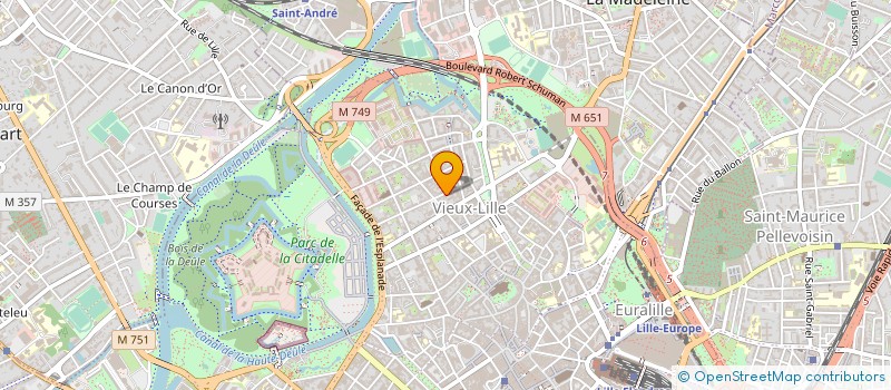 localisation de l'entreprise KINES VIEUX à LILLE
