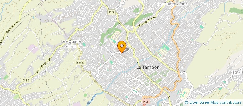 localisation de l'entreprise KINES ZAC PAUL BADRE à LE TAMPON