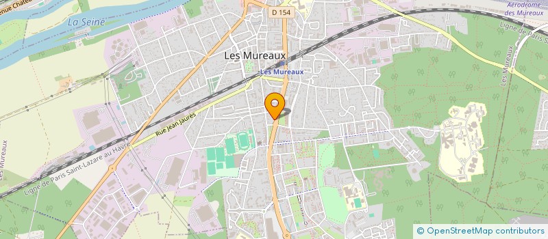 localisation de l'entreprise KINESANTE à LES MUREAUX