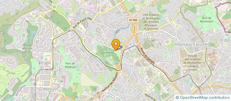 localisation de l'entreprise KINESI ERGOTHERA ENS FORMAT PERMANEN à MONTPELLIER