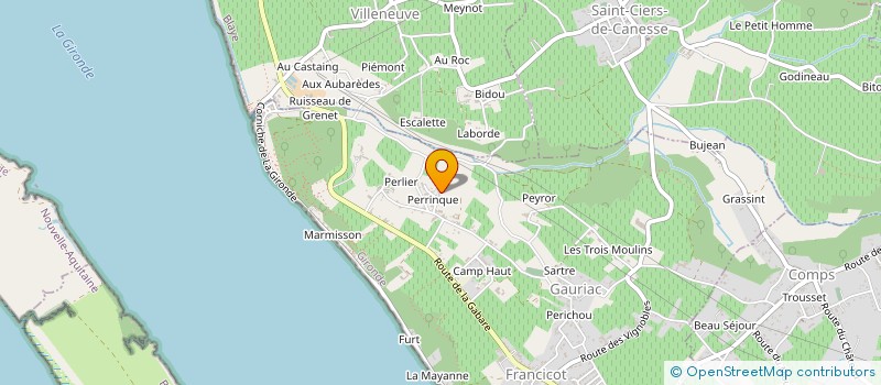 localisation de l'entreprise KINESIO-NATURE  GAURIAC