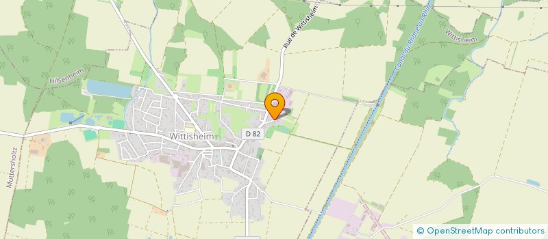 localisation de l'entreprise KINESIOS  WITTISHEIM