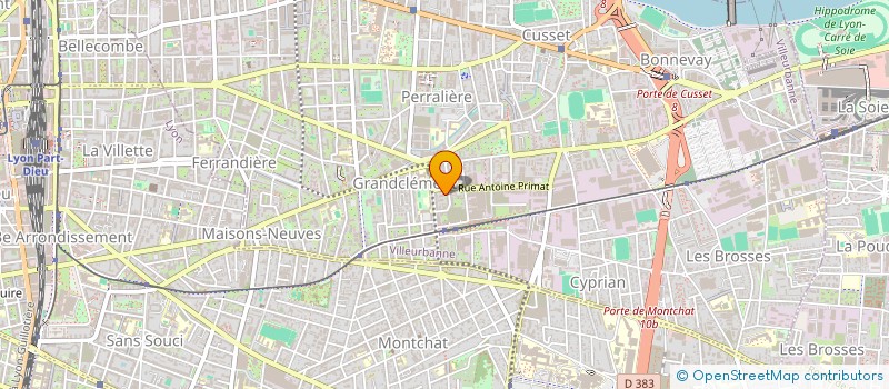 localisation de l'entreprise KINESIS à LYON