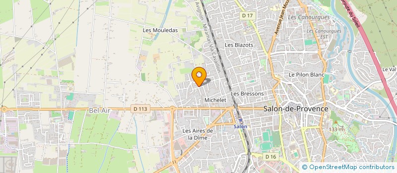 localisation de l'entreprise KINESIS  SALON-DE-PROVENCE