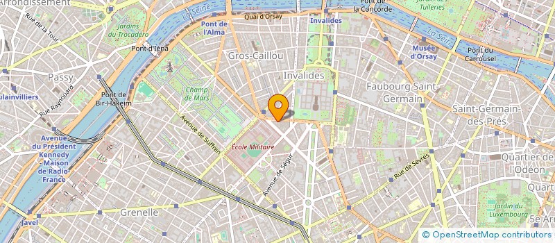 localisation de l'entreprise KINESITHERAPIE TOURVILLE  PARIS