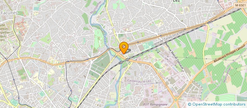 localisation de l'entreprise KINESPE SANTE SPORT à CASTELNAU-LE-LEZ