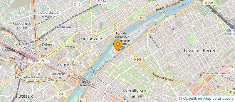 localisation de l'entreprise KINESSO FRANCE à NEUILLY-SUR-SEINE