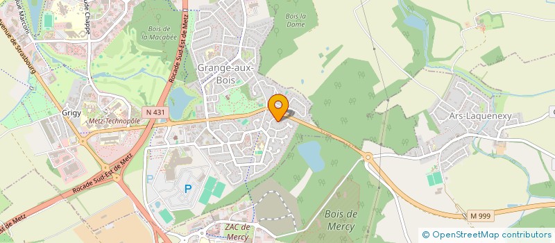 localisation de l'entreprise KINETANN  SAINT-JULIEN-LES-METZ