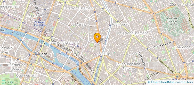 localisation de l'entreprise KINETRACES, ASSOCIATION INTERNATIONALE ET INTERDISCIPLINAIRE DE RECHERCHES SUR LE PATRIMOINE CINEMATOGRAPHIQUE  PARIS