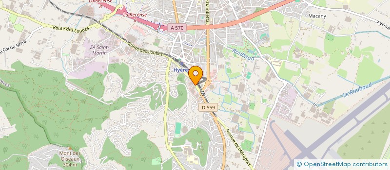 localisation de l'entreprise KINEVILETTESANTE à HYERES