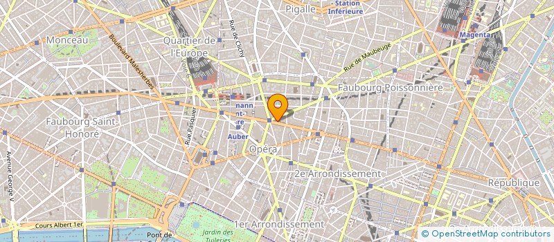 localisation de l'entreprise KINEX FRANCE SARL à PARIS