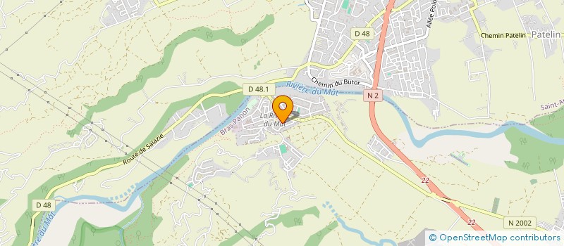 localisation de l'entreprise KINEYESIOLOGIC  BRAS-PANON