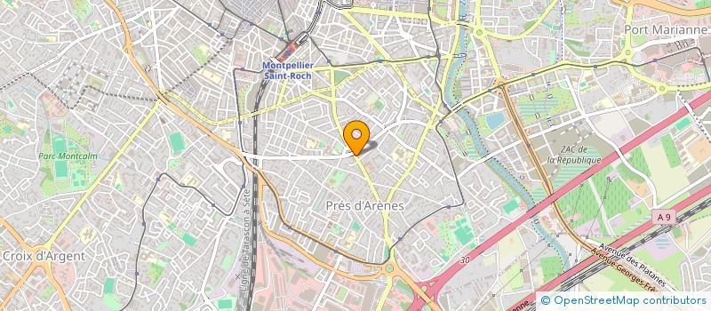 localisation de l'entreprise KING à MONTPELLIER