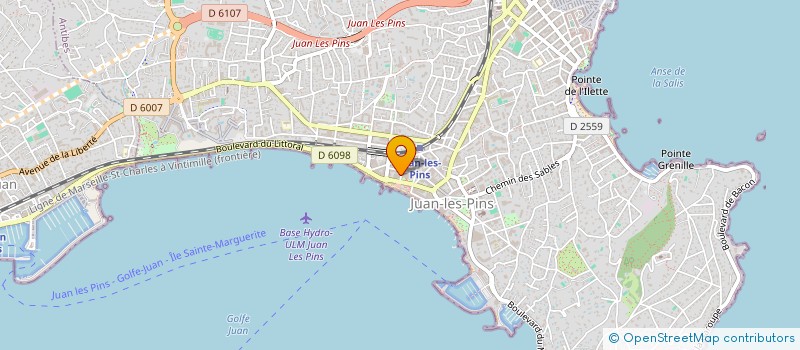 localisation de l'entreprise KING à ANTIBES