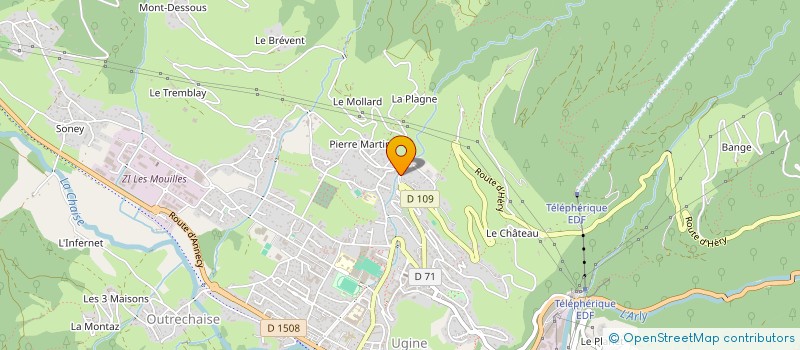 localisation de l'entreprise KING 78RDM  UGINE