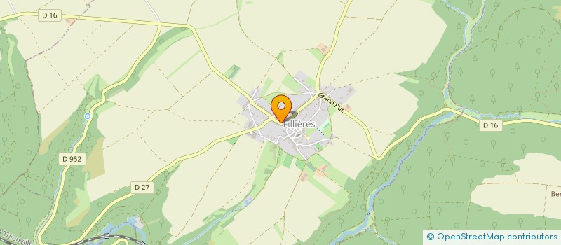 localisation de l'entreprise KING  FILLIERES